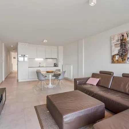 아파트 Ontspannen Aan Zee App Met Frontaal Zeezicht - 4p 크노케-하이스트